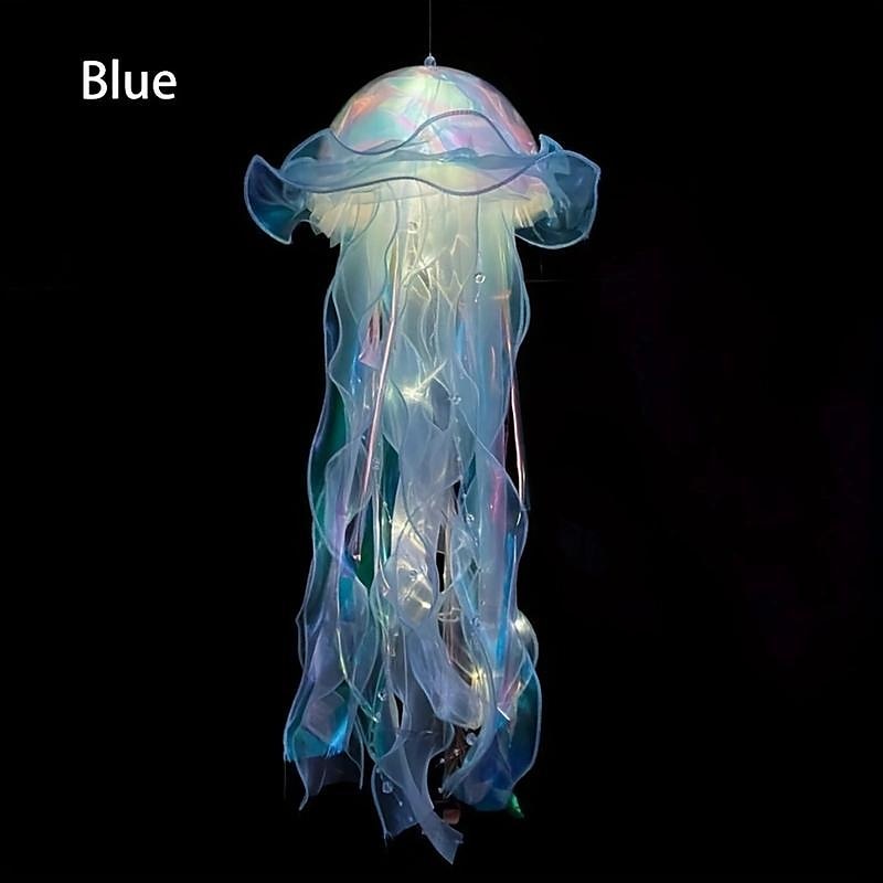 Colorful Jellyfish Lamp Decoration Lantern Modern Jellyfish Design Decorative Lantern For Party Kids Best Gifts For Girls4