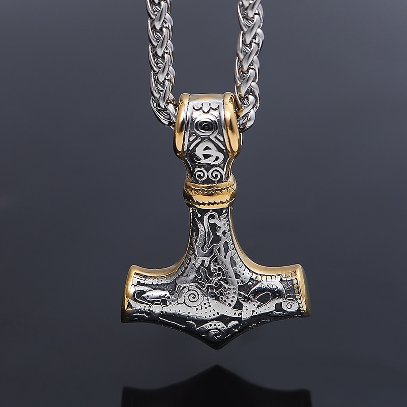 Retro Vintage Punk & Gothic Medieval Necklace Pirate Viking Fancy Dress Men's Women's Pirate Masquerade Party / Evening Adults' Necklace All Seasons