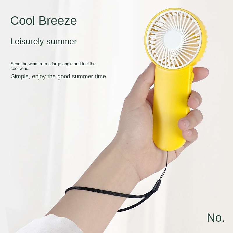 Portable Handheld Mini Fan – Pocket-Sized USB Rechargeable Cooling Fan for Home, Office, or Outdoor Use2