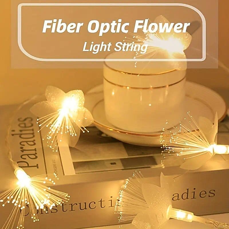 Elegant Wedding Reception Party Artificial Flower Decorative LED Light DIY Fairy Tale Wreath Leaf Light for Christmas Home Party Wedding Room Courtyard Indoor And Outdoor Decoration4