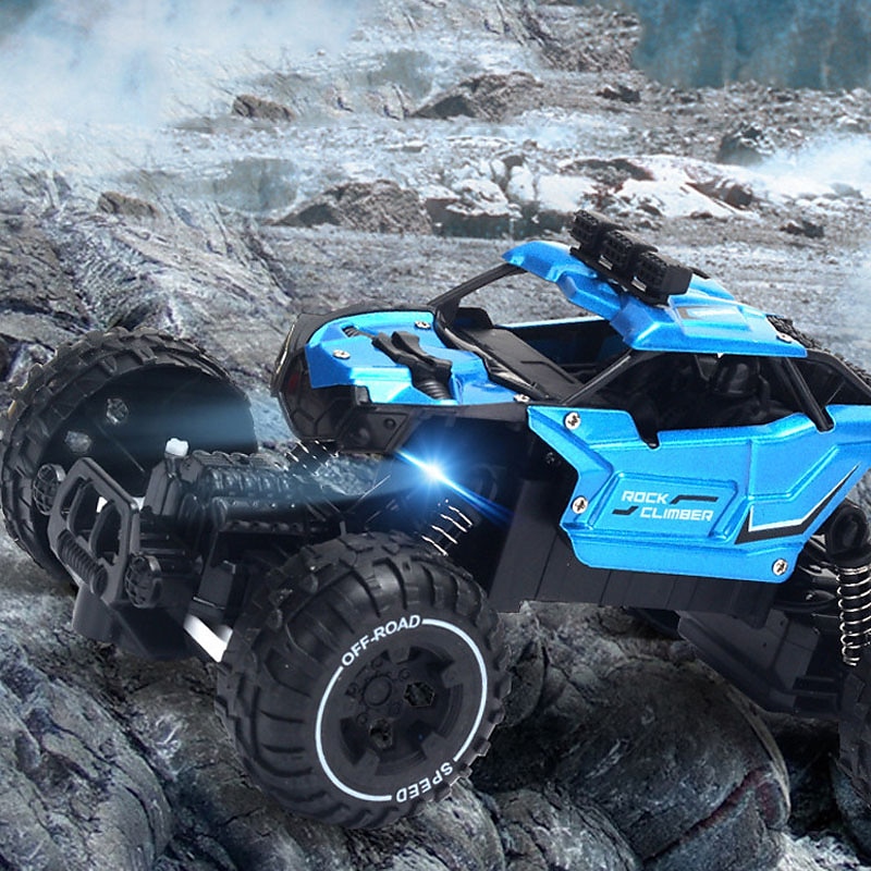Alloy Climbing Car Charging Radio-controlled Car Electric Remote Control Off-road Car Boy Toy Car