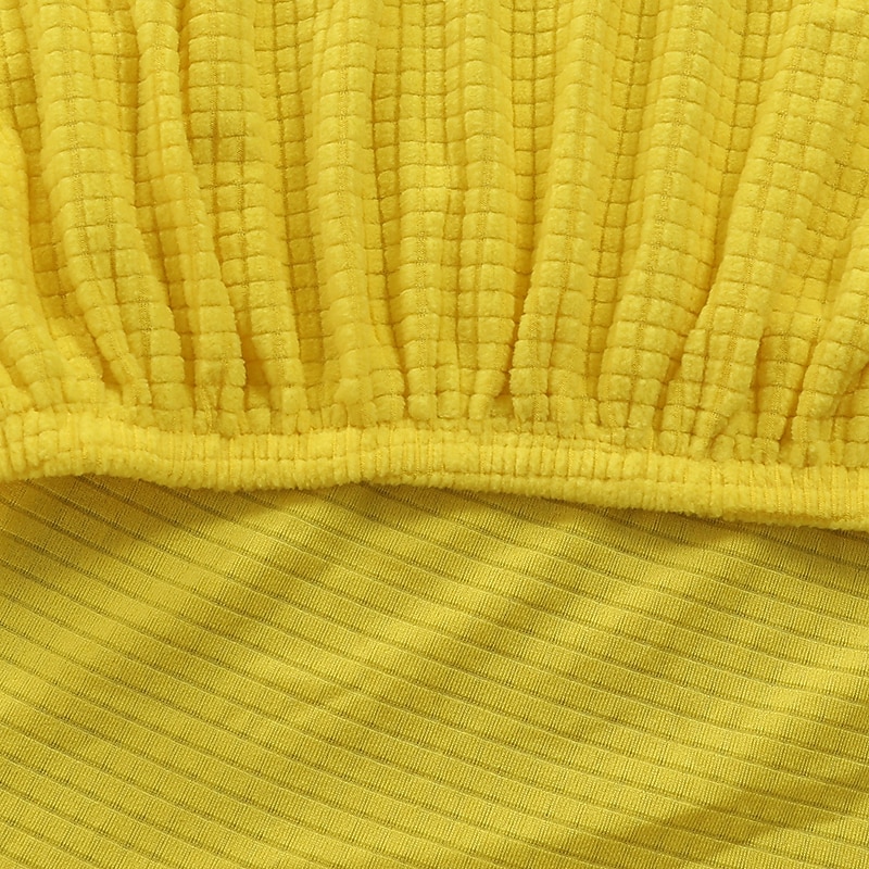 Dining Chair Cover Burgundy Farmhouse Stretch Chair Seat Slipcover Spandex Washable Cover Kitchen Protector for Dining Room Wedding Ceremony Durable4