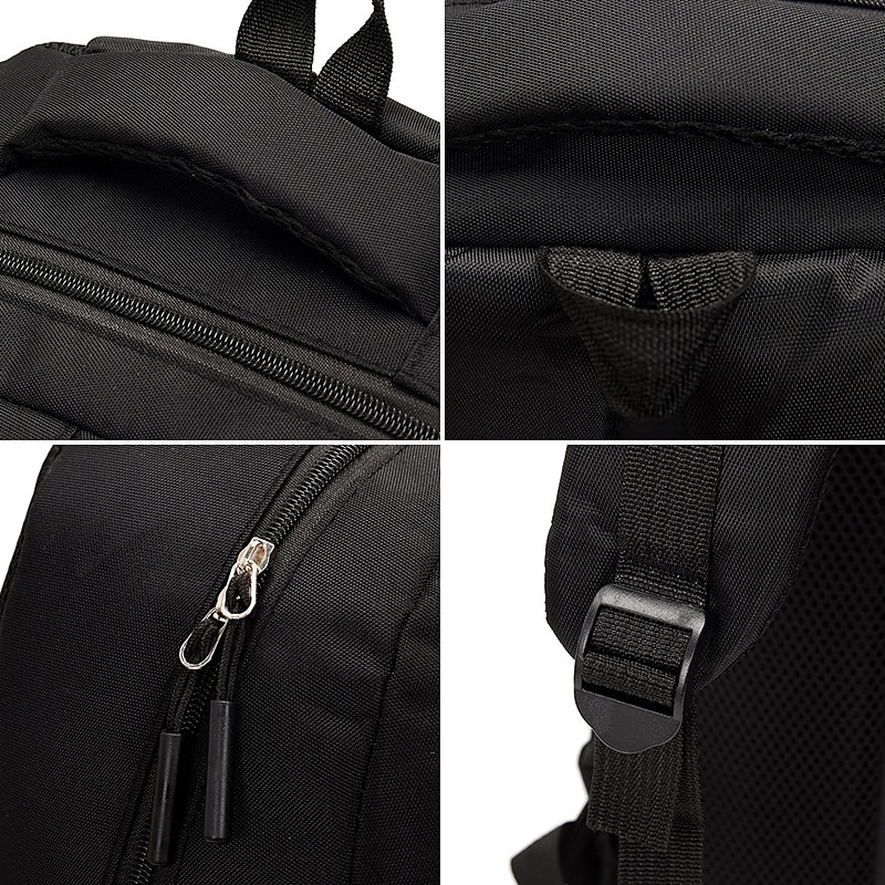 Men's Large Capacity Laptop Backpack with USB Port and Multiple Compartments – Water-Resistant School and Travel Bag for College, Work, or Daily Commute3