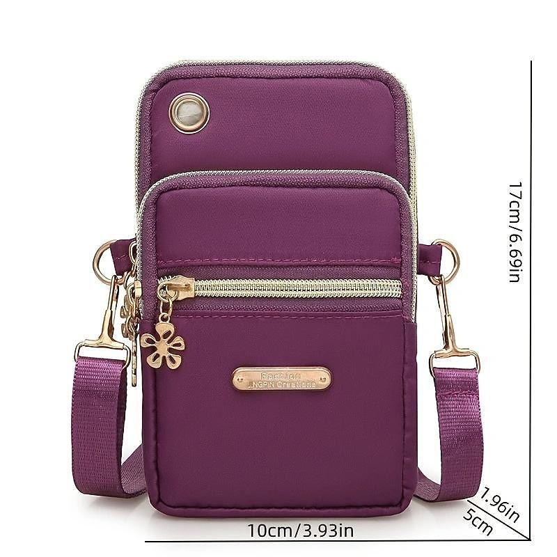 New Balloon Mobile Phone Crossbody Bags for Women Fashion Women Shoulder Bag Cell Phone Pouch With Headphone Plug 3 Layer Wallet3