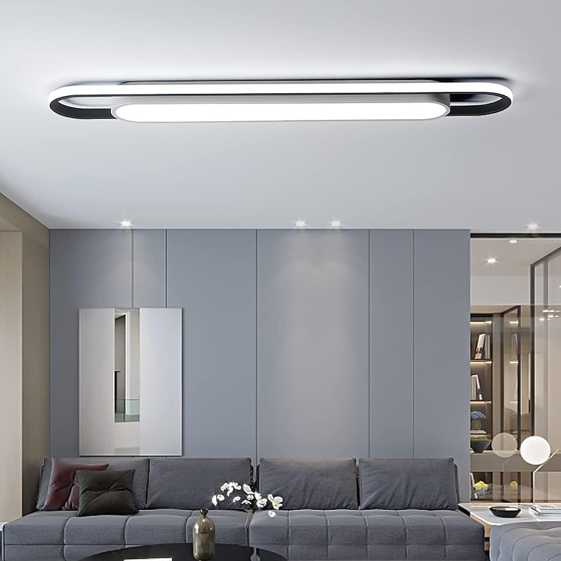 Modern LED Ceiling Light 15.6-39in Embedded Ceiling Light Suitable for Metal Ceiling Chandeliers in Living Rooms Bedrooms Restaurants Offices Corridors and Corridors AC110V AC220V3