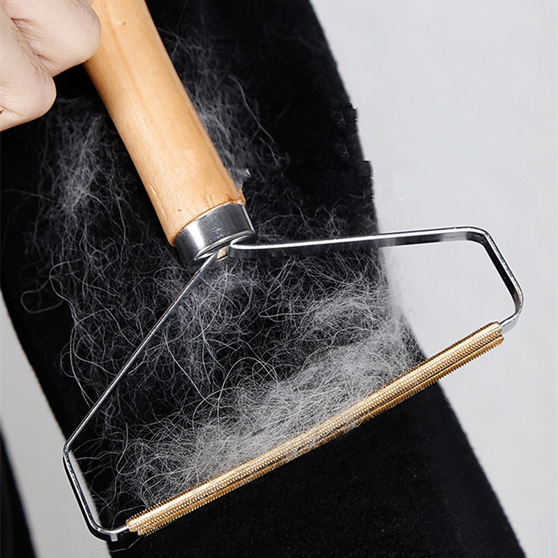 Portable Lint Remover Clothes Fuzz Fabric Shaver Brush Tool Power-Free Fluff Removing Roller for Sweater Woven Coat3