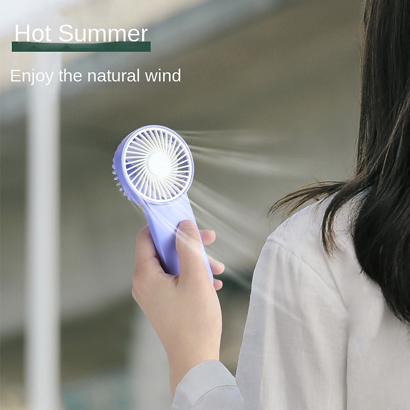 Portable Handheld Mini Fan – Pocket-Sized USB Rechargeable Cooling Fan for Home, Office, or Outdoor Use3