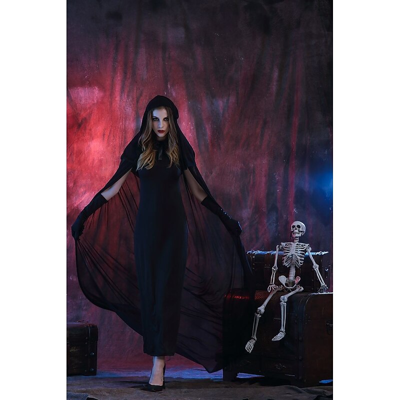 Witch Devil Halloween Cosplay Costume Party Costume Masquerade Walpurgis Night Outfits Cosplay Adults' Women's Halloween Masquerade Performance Party Halloween Easy Halloween Costumes Dress Up3