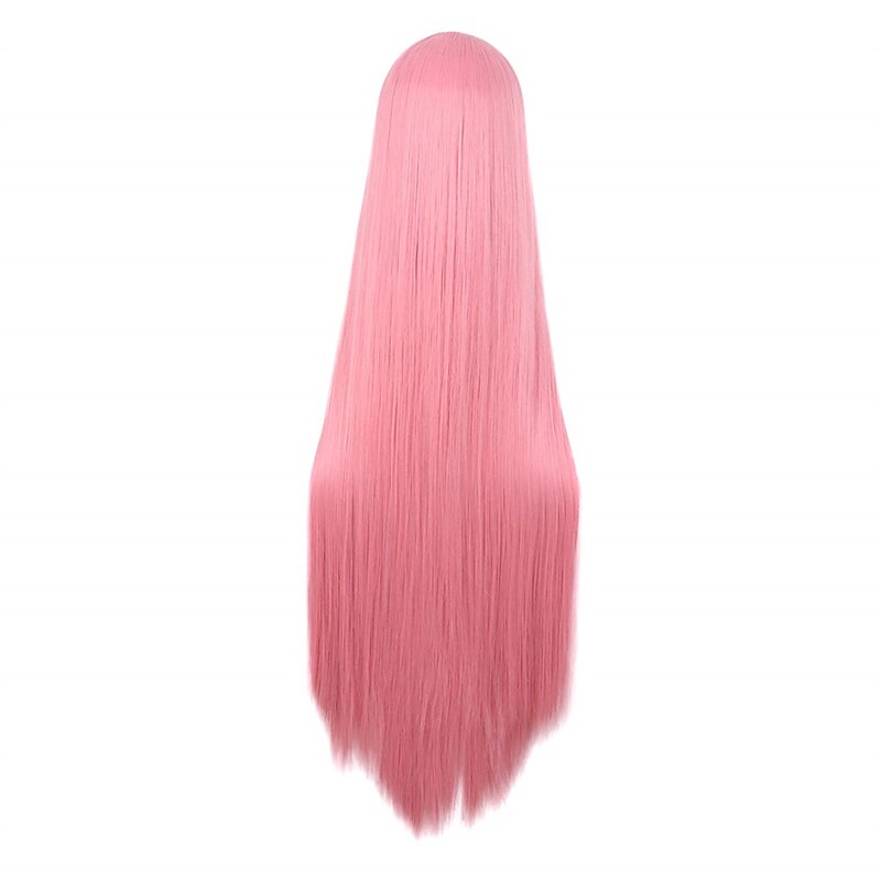 40/100cm Soft Straight Long Cosplay Wig Halloween Cosplay Party Wigs4