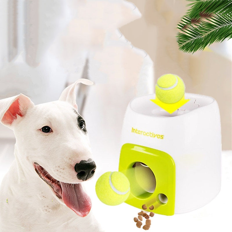 Pet Dog Reward Machine Tennis Toy Dog Interactive Leaker Pet Throwing Baseball Reward Machine