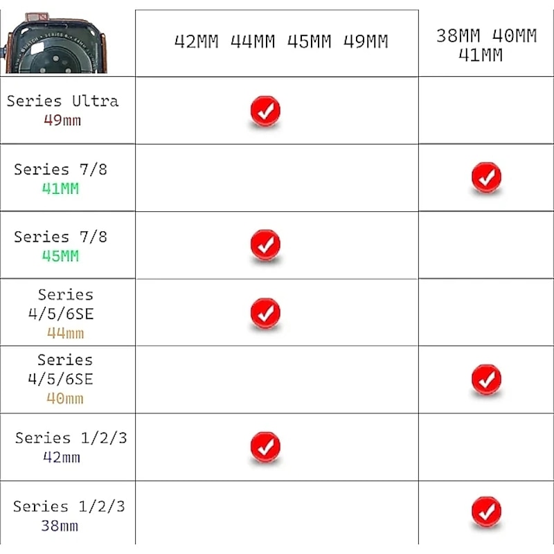 Jewelry Bracelet Compatible with Apple Watch band 38mm 40mm 41mm 42mm 44mm 45mm 49mm with Case Stainless Steel Strap Replacement Wristband for iwatch Series Ultra 8 7 SE 6 5 4 3 2 12