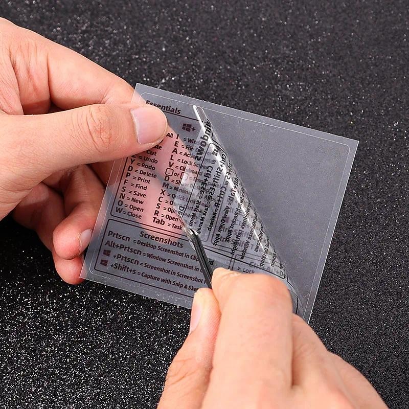 Reference Keyboard Shortcut Sticker Adhesive For PC Laptop Desktop Shortcut Sticker for Apple Mac Chromebook Window Photoshop2