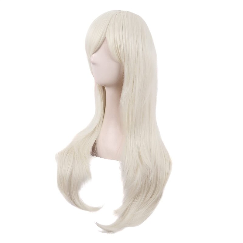 28 70cm Long Curly Hair Ends Costume Cosplay Wig Halloween Cosplay Party Wigs3