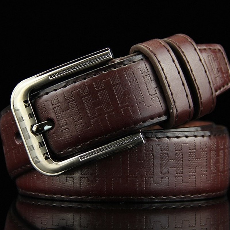 Men's Sashes Belt Men's belt Waist Belt Black White PU Leather Alloy Modern Contemporary Solid / Plain Color Daily Wear Vacation Casual Daily3