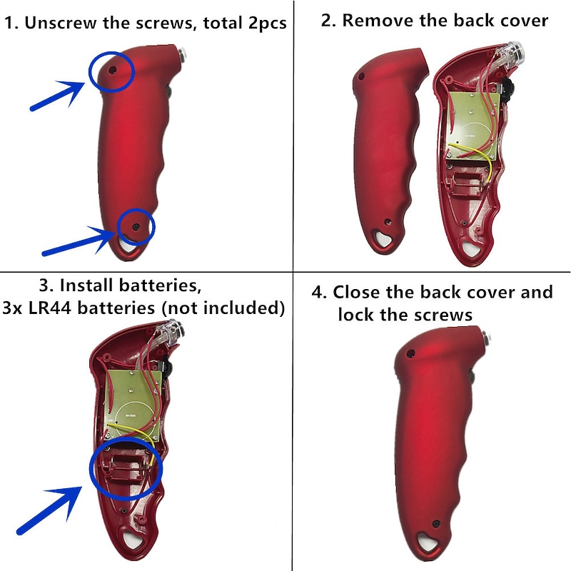 Car Tire Pressure Gauge Backlight High-precision Digital Tire Pressure Monitoring Car Tyre Air Pressure Gauge Meter LCD Display4