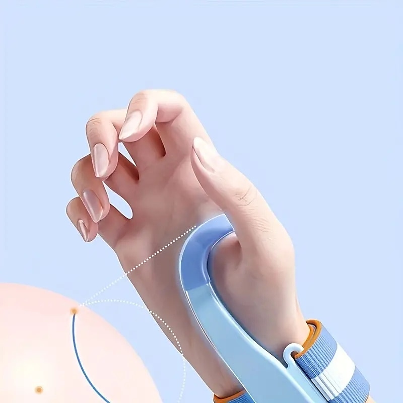 1pc Writing Posture Trainer Students Pen Holding Corrector Wrist Brace Sleeve Handwriting Adjustable Support Ergonomic For School Training Aid Correction Supplies4