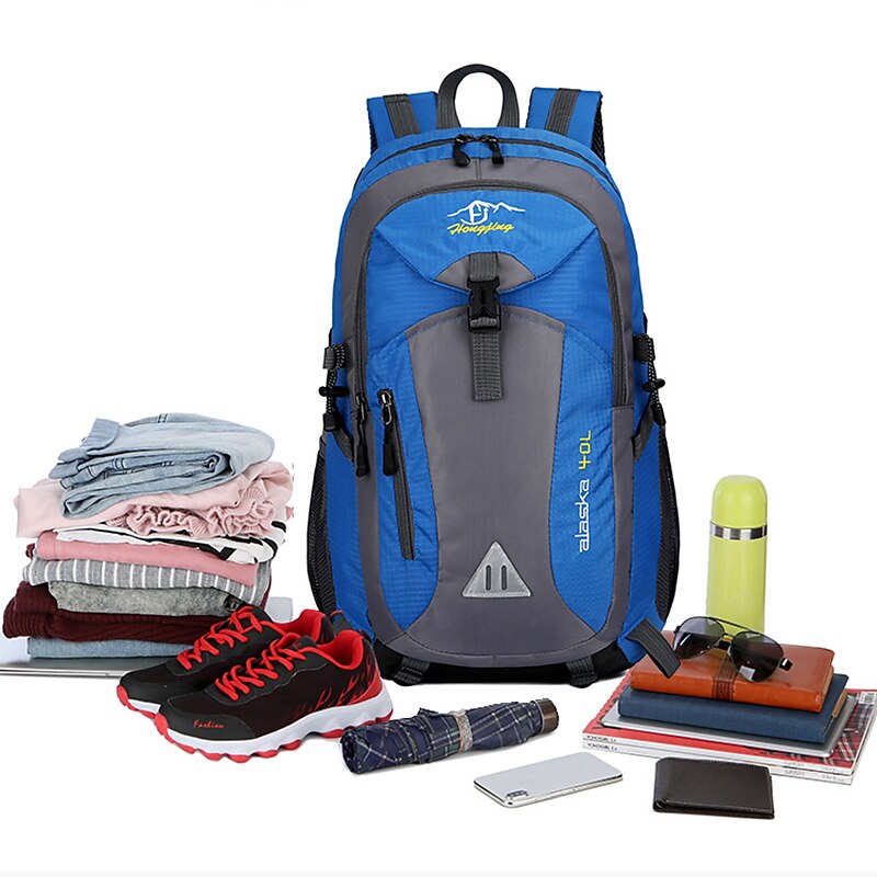 Large Capacity Waterproof Polyester Backpack for Hiking, Travel, and School - Durable and Versatile for Students and Outdoor Enthusiasts, Back to School4