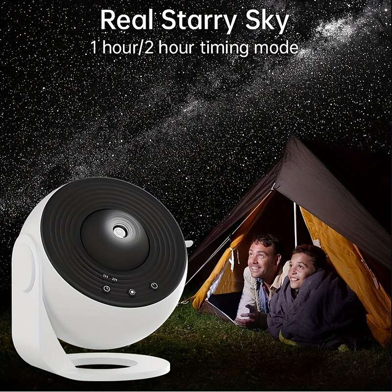 12-in-1 Starry Sky Galaxy Projector LED Night Light, Planetarium Space Star Lamp for Kids Gifts, Bedroom & Game Room Decoration4