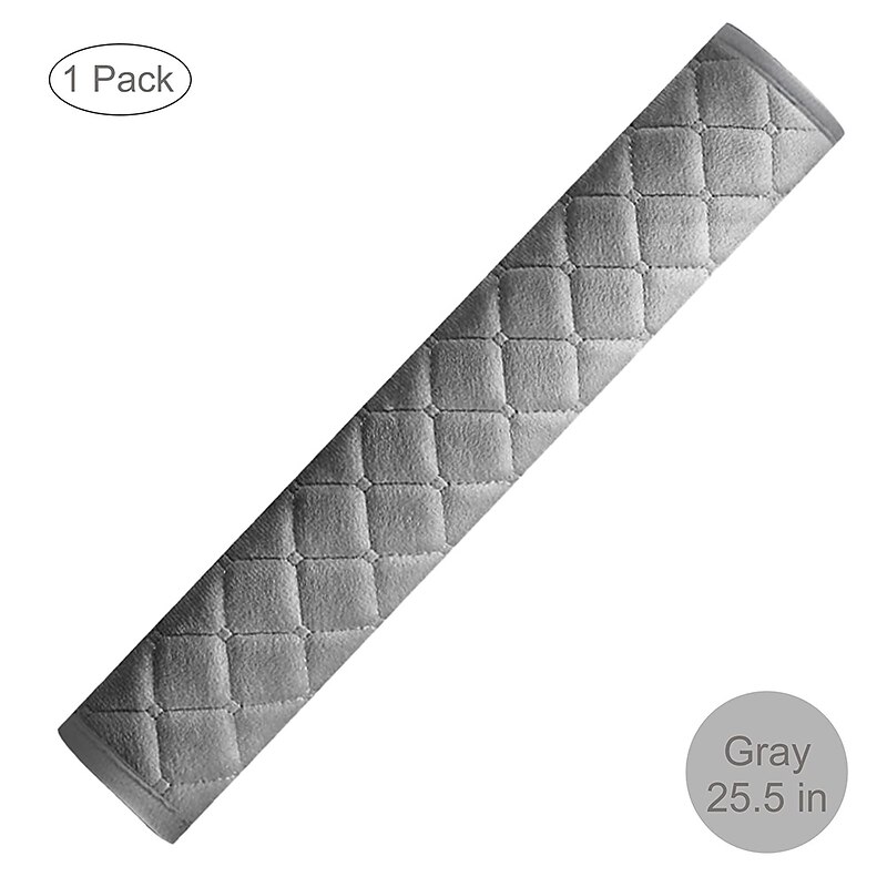 StarFire 1PC 25.5in Extra Long Seatbelt Covers for Super Soft Car Seat Belt Strap Cushion for Auto Shoulder Neck Chest Protector Pad Auto Interior Accessories3