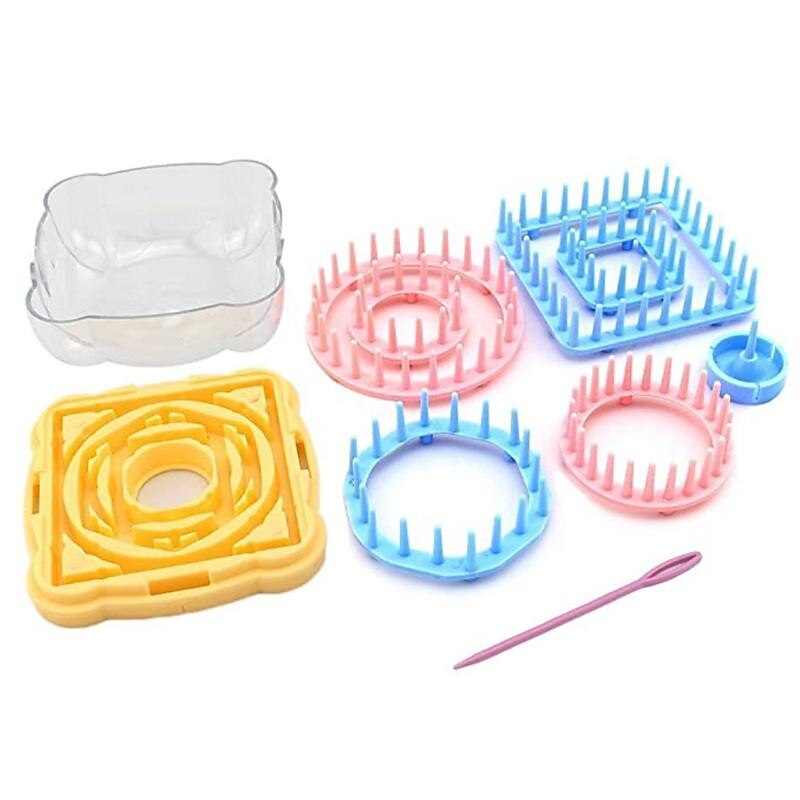 Weaving Loom Knitting Loom Flower Daisy Knit Pattern Maker Wool Yarn Needle Loom Knitting Tools3