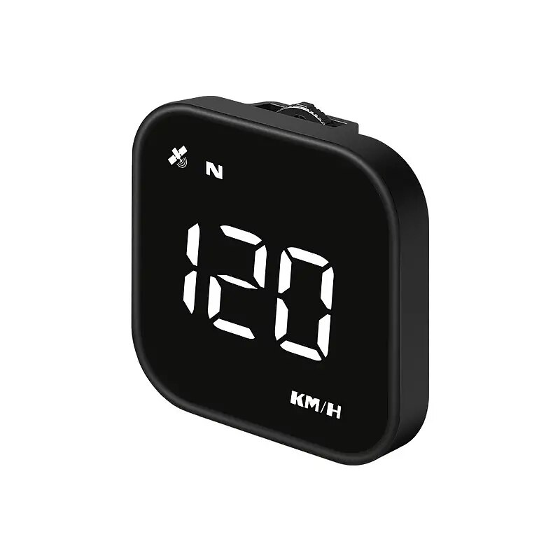 Digital GPS Speedometer Car HUD Heads Up Display with Digital Speed in MPH KPH Compass Driving Direction Fatigue Driving Reminder Overspeed Alarm Trip Meter3