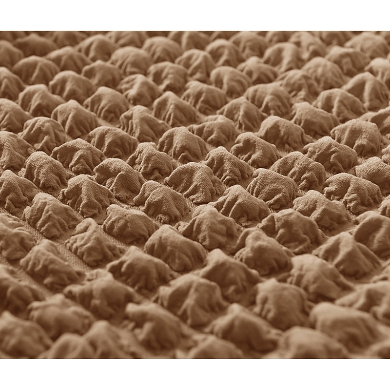 Stretch Bubble Lattice Bench Cover Burgundy Ottoman Slipcovers Elastic Protector For Livingroom Bedrrom Floral Soft Durable Washable3