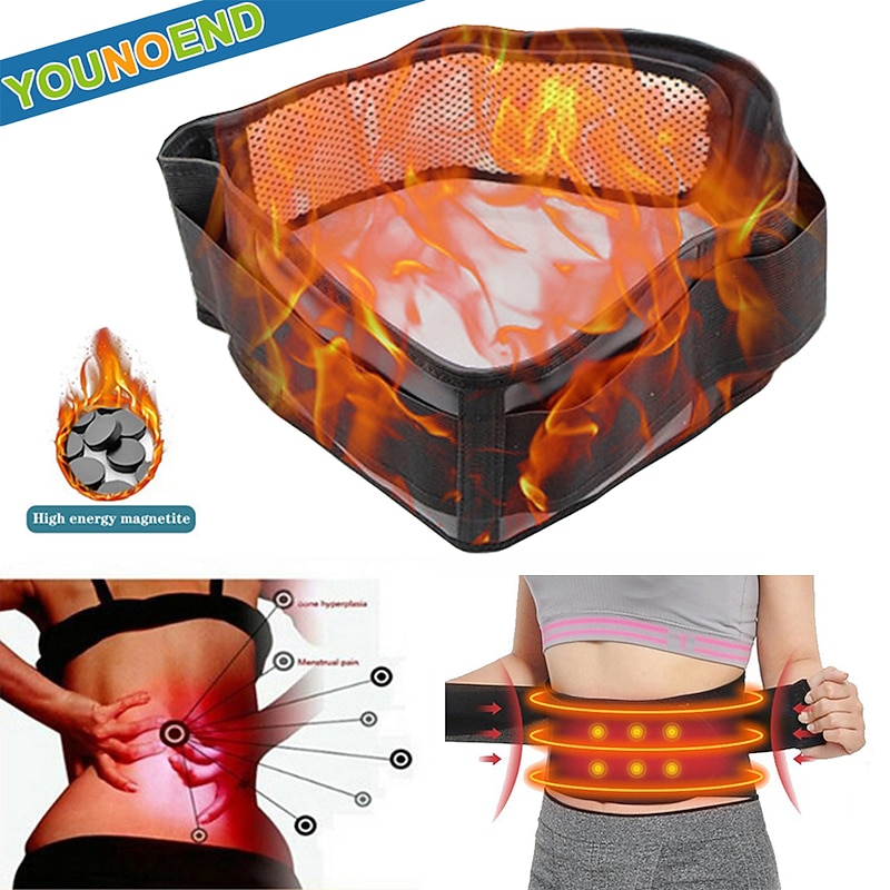 Weight Loss Magnets Lumbar Brace Belt Waist and Lower Back Support Brace with Therapeutic Magnets Unisex4