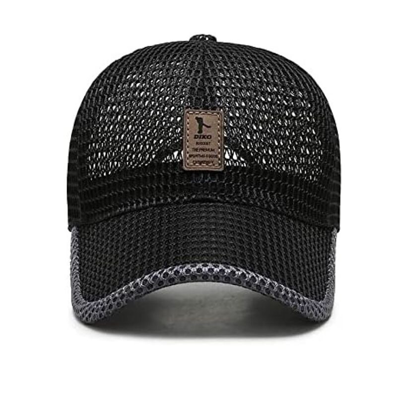 Men's Baseball Cap Unisex Trucker Hat Summer Breathable Full Mesh Hat Black Navy Blue Fitness Letter Ultraviolet Resistant Outdoor Sports2