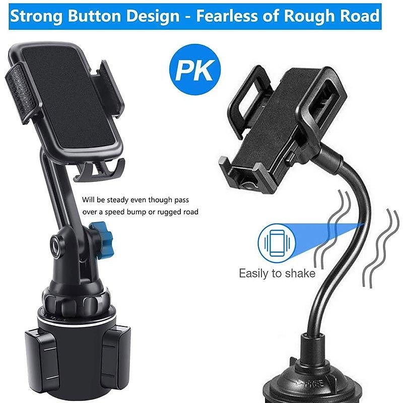 Universal Car Cup Holder Cellphone Mount Stand For Mobile Cell Phones Adjustable Car Cup Phone Mount2