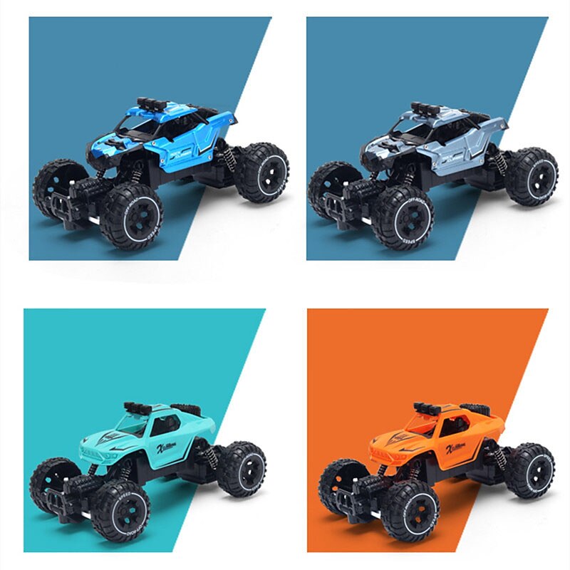 Alloy Climbing Car Charging Radio-controlled Car Electric Remote Control Off-road Car Boy Toy Car4
