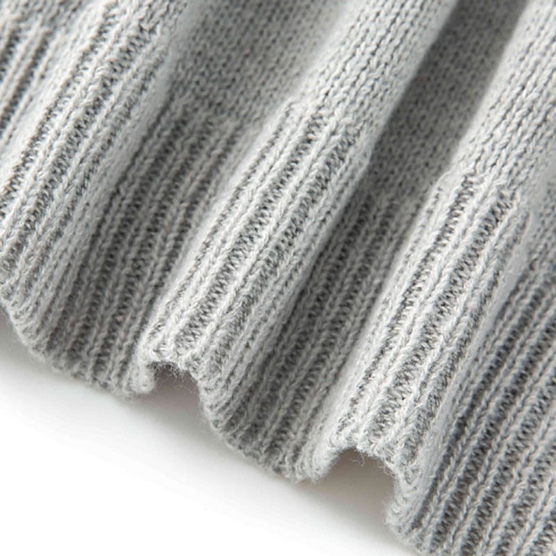 Men's Pullover Sweater Jumper Ribbed Knit Regular Knitted Solid Color Crew Neck Modern Contemporary Work Daily Wear Clothing Apparel Winter Gray M L XL4