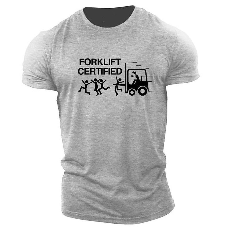 Men's Letter Graphic Prints T Shirt Graphic Tee 100% Cotton Short Sleeve Graphic Shirt Khaki Army Green Gray Comfortable Tee Outdoor Street Fashion Designer Clothing4