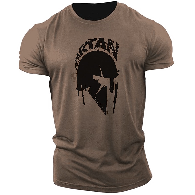 Men's Letter Graphic Prints T Shirt Graphic Tee 100% Cotton Short Sleeve Graphic Shirt White Green Coffee Comfortable Tee Outdoor Street Fashion Designer Clothing2