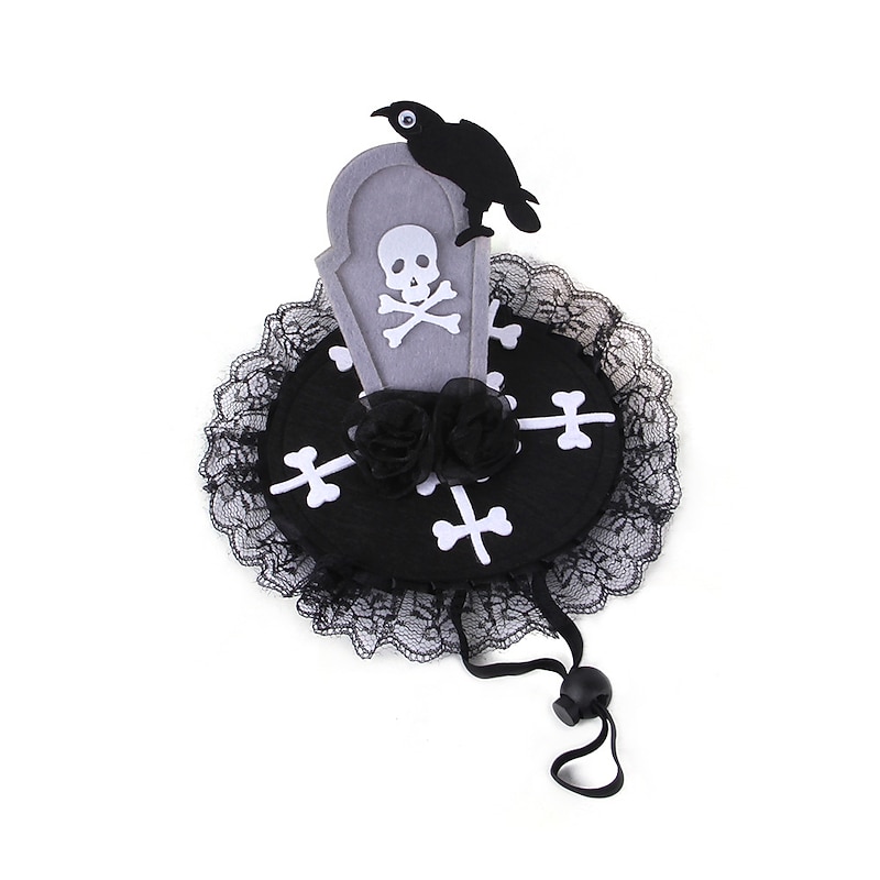 Dog Cat Bandanas & Hats Dog Scarf Cosplay Halloween Outfit Cosplay Funny Winter Soft Washable Comfortable Halloween Outdoor Halloween Casual Daily Dog Clothing for Bichon Frise Pomeranian Baby Pet2