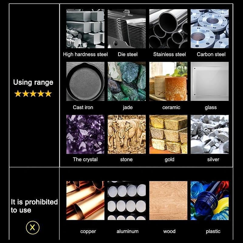 30Pcs Diamond Grinding Burr Needle Point Engraving Carving Polishing For Glass Jade Stone 3mm Drill Bit Rotary Tool Set2