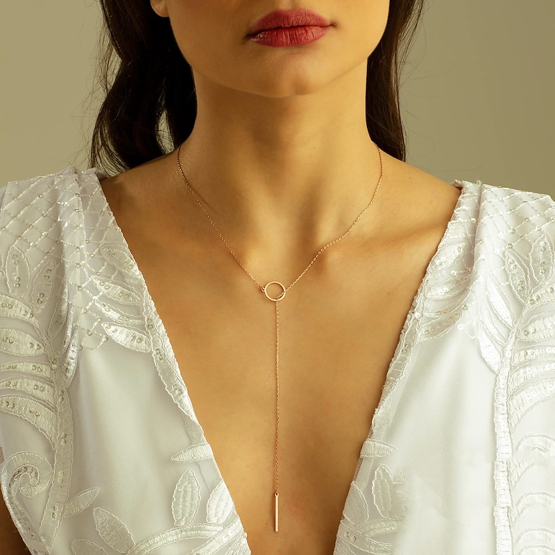 Women's necklace Chic & Modern Daily Geometry Necklaces / Gold / Silver / Fall / Winter / Spring3