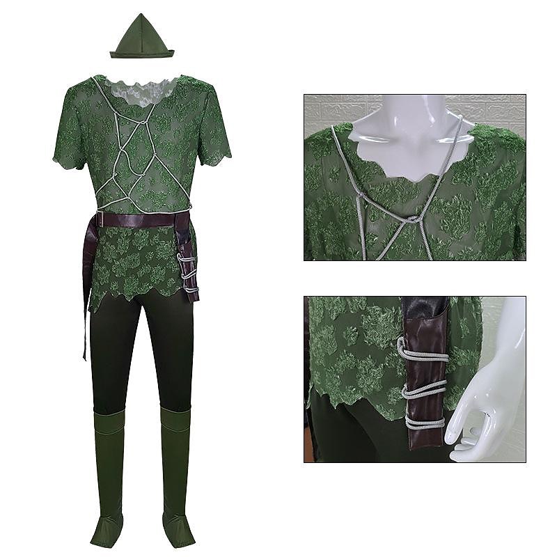 Peter Pan & Wendy Fairytale Peter Pan Movie Cosplay for Men's Women's Boys Kid's Adults' Carnival Masquerade4