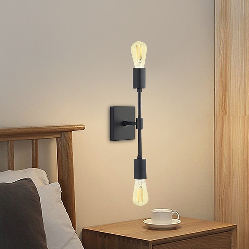 Lightinthebox Vintage Country Wall Lamps Wall Sconces Bathroom Lighting LED Wall Lights Bathroom Shops Cafes Iron Wall Light 110-120V 220-240V