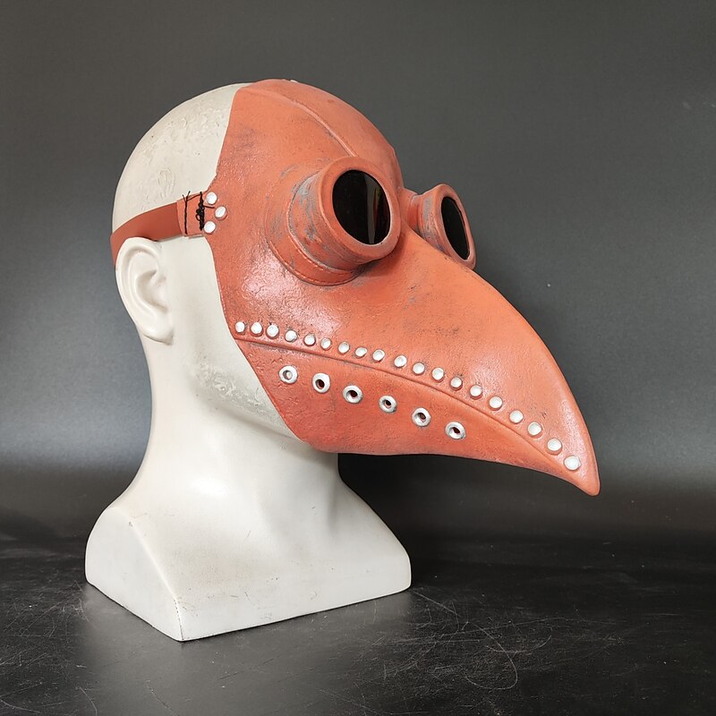 Punk & Gothic Medieval Steampunk Masquerade Plague Doctor Fancy Dress Men's Women's Unisex Masquerade Party / Evening Adults' Mask4