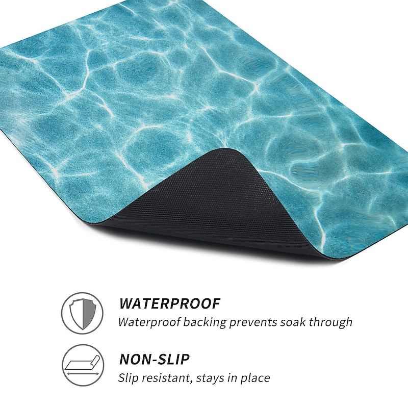 Table Mat Draining Mat Bar Heat iInsulation Non-slip Mat Household Kitchen Utensils Drying Mat2