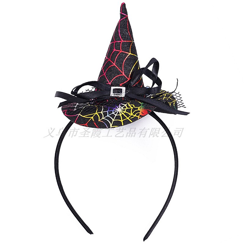 Witch Halloween Hat Halloween Props Halloween Adults' Women's Girls' Halloween Carnival Mardi Gras Easy Halloween Costumes Dress Up4