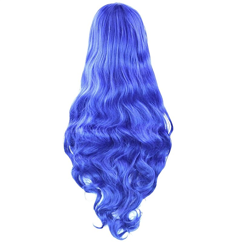 Curly Cosplay Wig Long Hair Heat Resistant Spiral Costume Wigs Anime Fashion Wavy Curly Cosplay Daily Party Red 32 80cm Halloween Wigs3