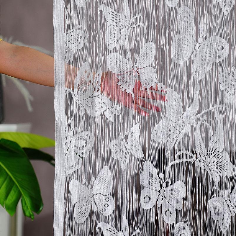 Butterflies String Curtain Doorway Curtain Tassels Beaded Curatin, Boho Macrame Sliding Door Curtain Wedding Tapestry Decoration, Room Divider for Pergola Outdoor Patio3