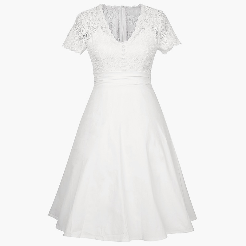 Elegant Classical Renaissance Midi Dress A Line Dress Flare Dress Pleated Fancy Dress Women's Valentine's Day Tea Party Casual Daily Bachelorette Party Adults' Dress Spring & Summer3