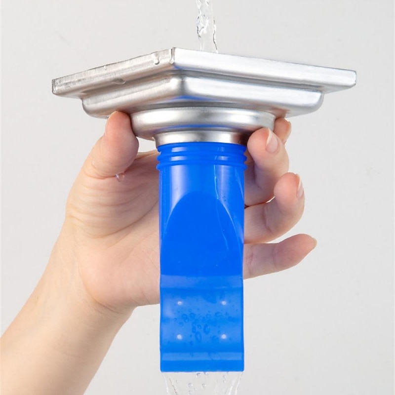 2Pcs Silicone Floor Drain Odor-proof Leak Core Down The Water Pipe Draininner Core Kitchen Bathroom Sewer Seal Leak Deodorant3