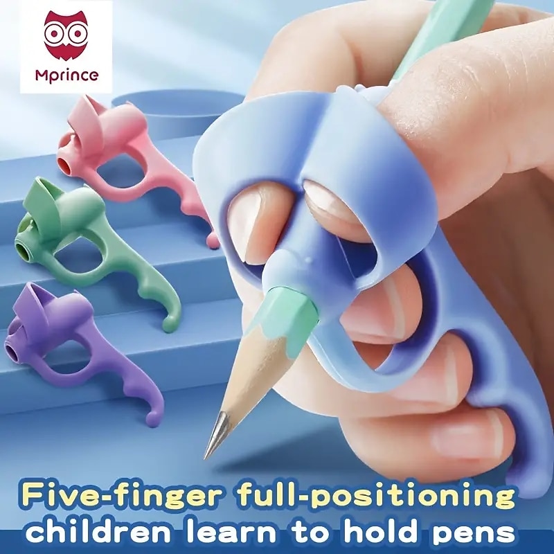 4pcs Pencil Grips For Kids Handwriting School SuppliesPainting Drawing & Art Supplies