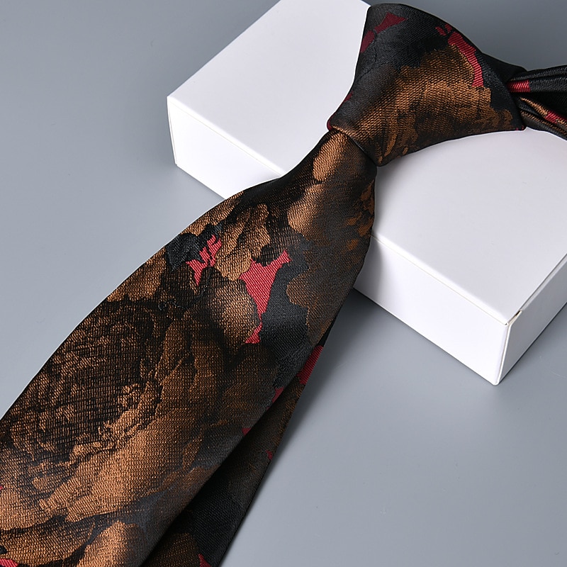 Men's Ties Neckties Classic Print Print Floral Print Wedding Birthday Party4