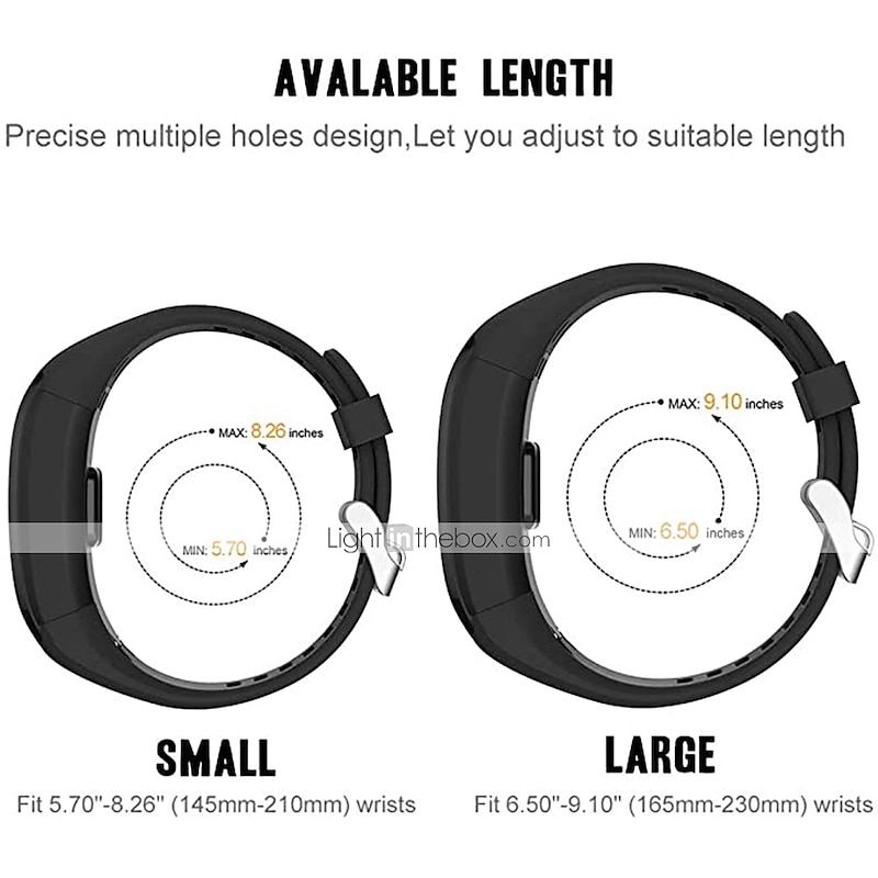 Watch Band for Garmin Vivosmart HR Silicone Replacement  Strap Breathable Sport Band Wristband2