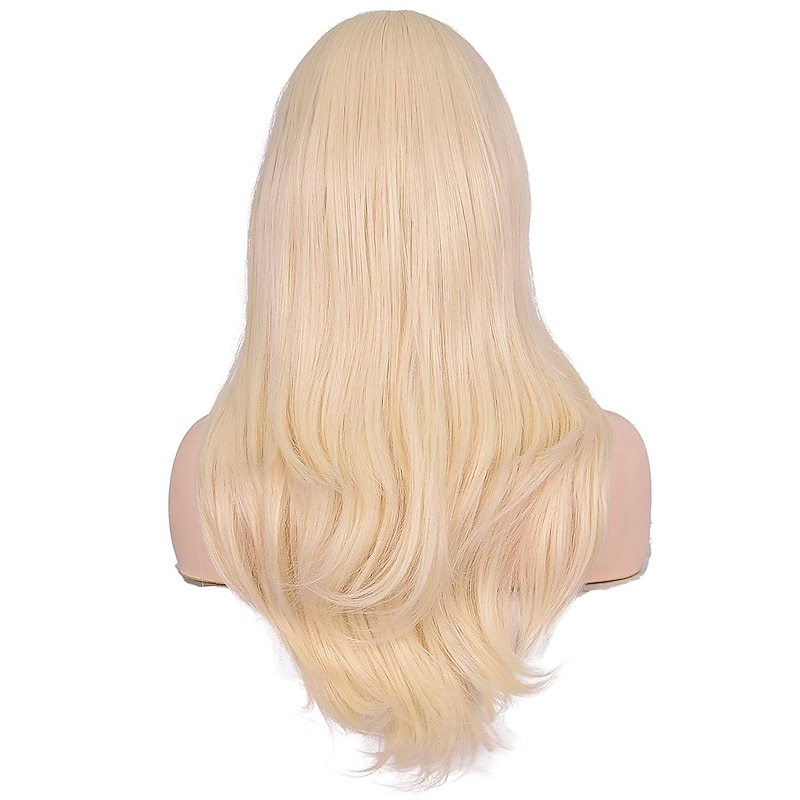23 inches Long Curly Wig Big Wave Heat Resistant Synthetic Hair with Bangs for Cosplay Costume Carnival Party4