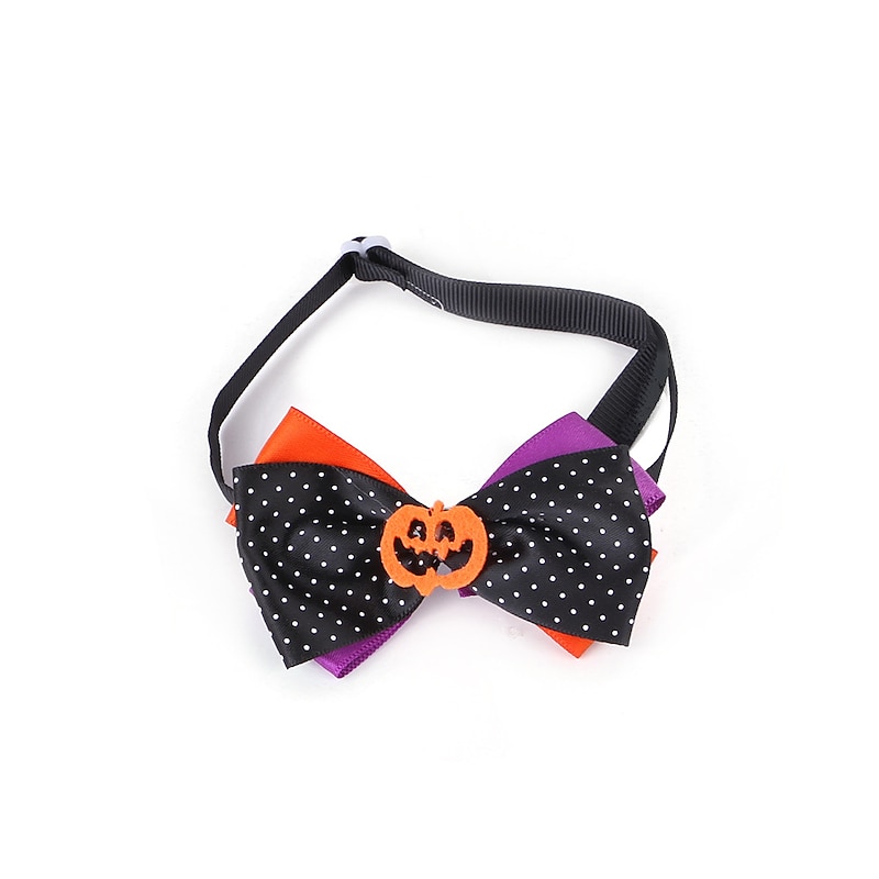 Dog Cat Bandanas & Hats Cosplay Tie / Bow Tie Cosplay Funny Winter Soft Washable Comfortable Halloween Outdoor Halloween Casual Daily Dog Clothing for Bichon Frise Pomeranian Baby Pet Papillon Small4